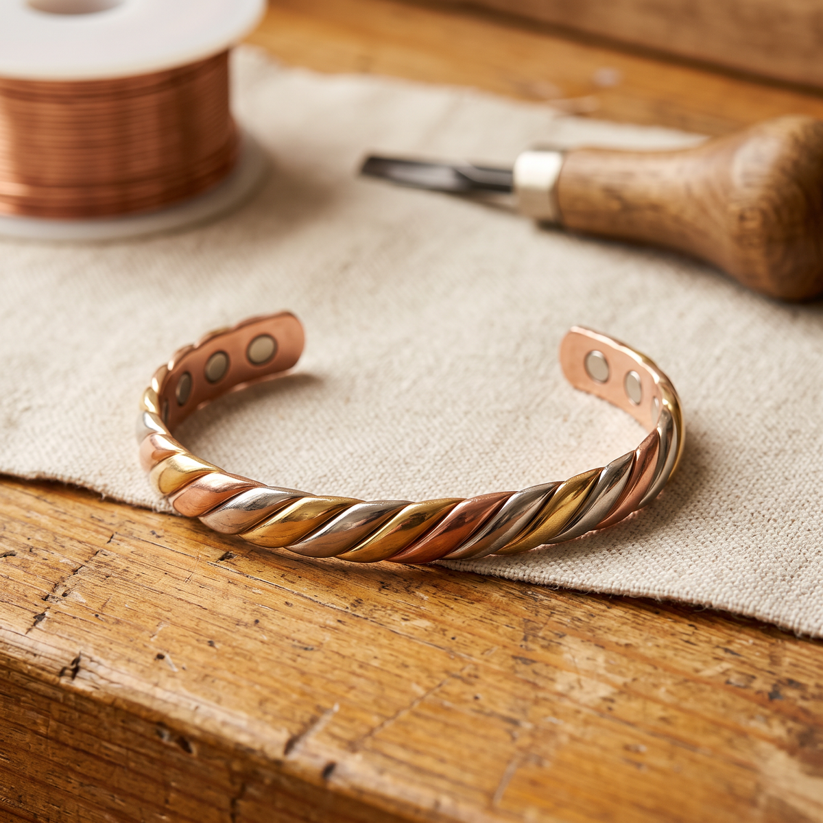 Miriam's Bog Copper Bracelet