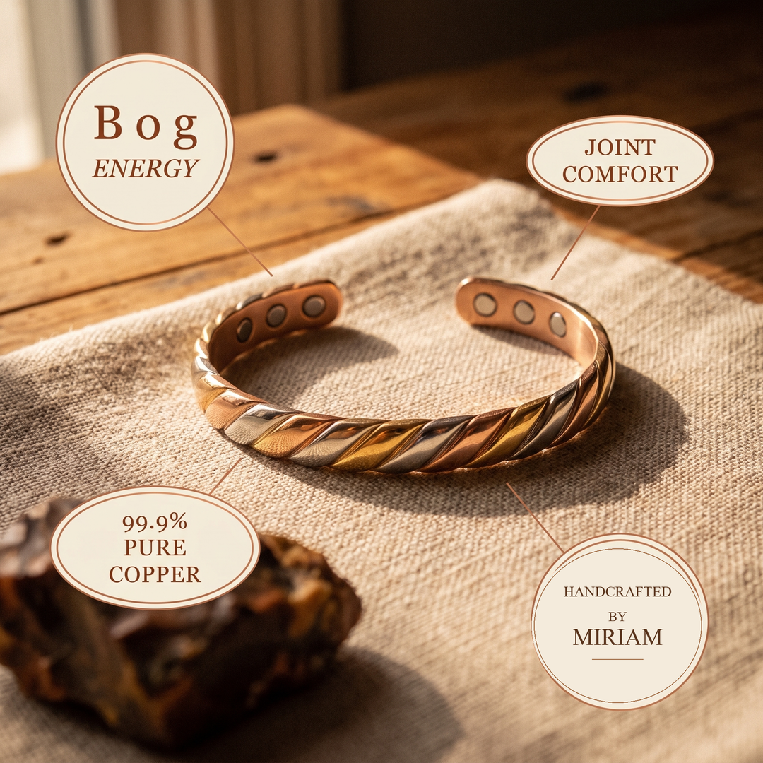 Miriam's Bog Copper Bracelet