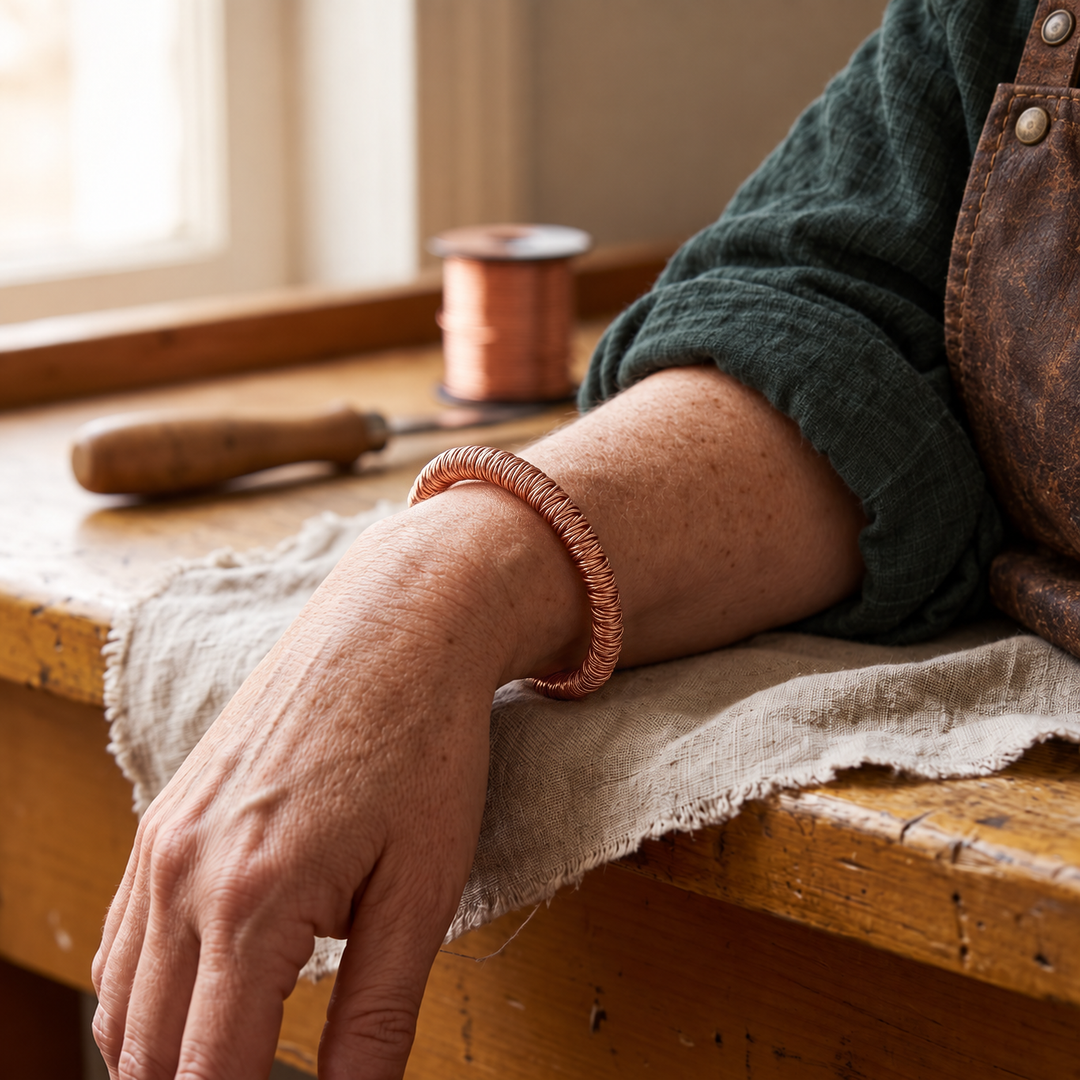 Miriam's Fjord Copper Cuff