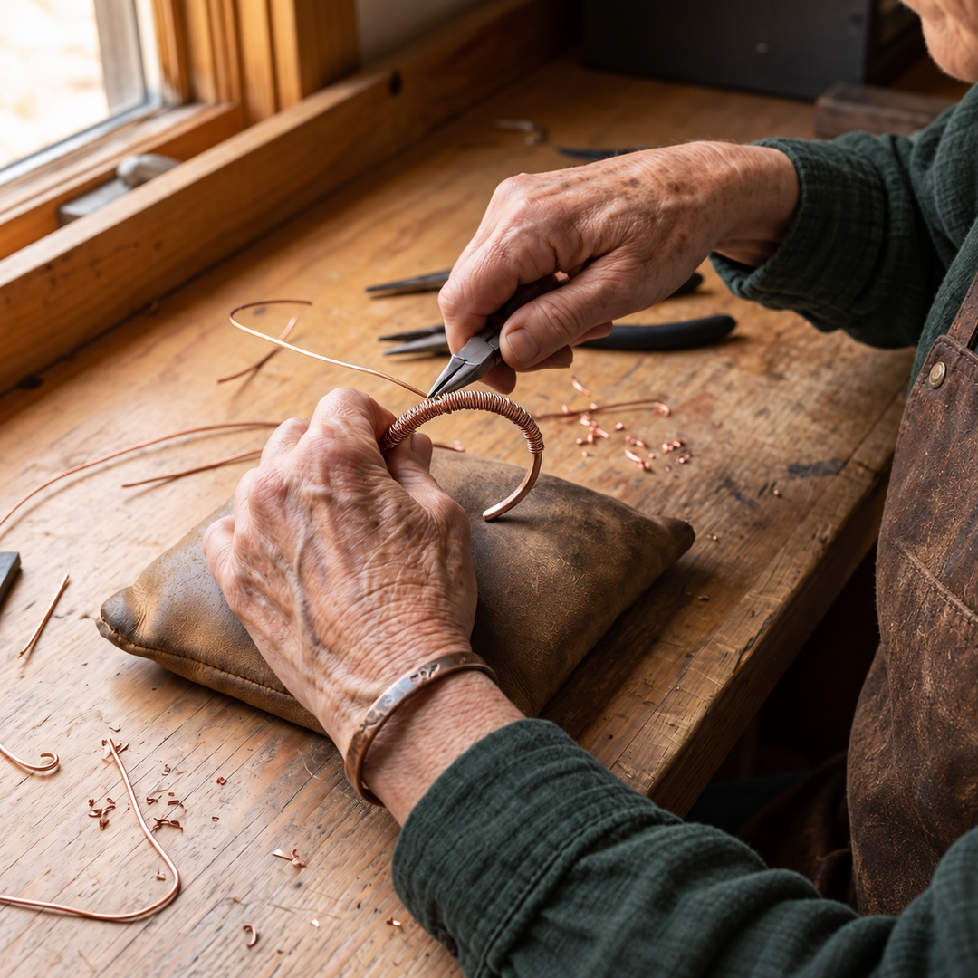 Miriam's Fjord Copper Cuff