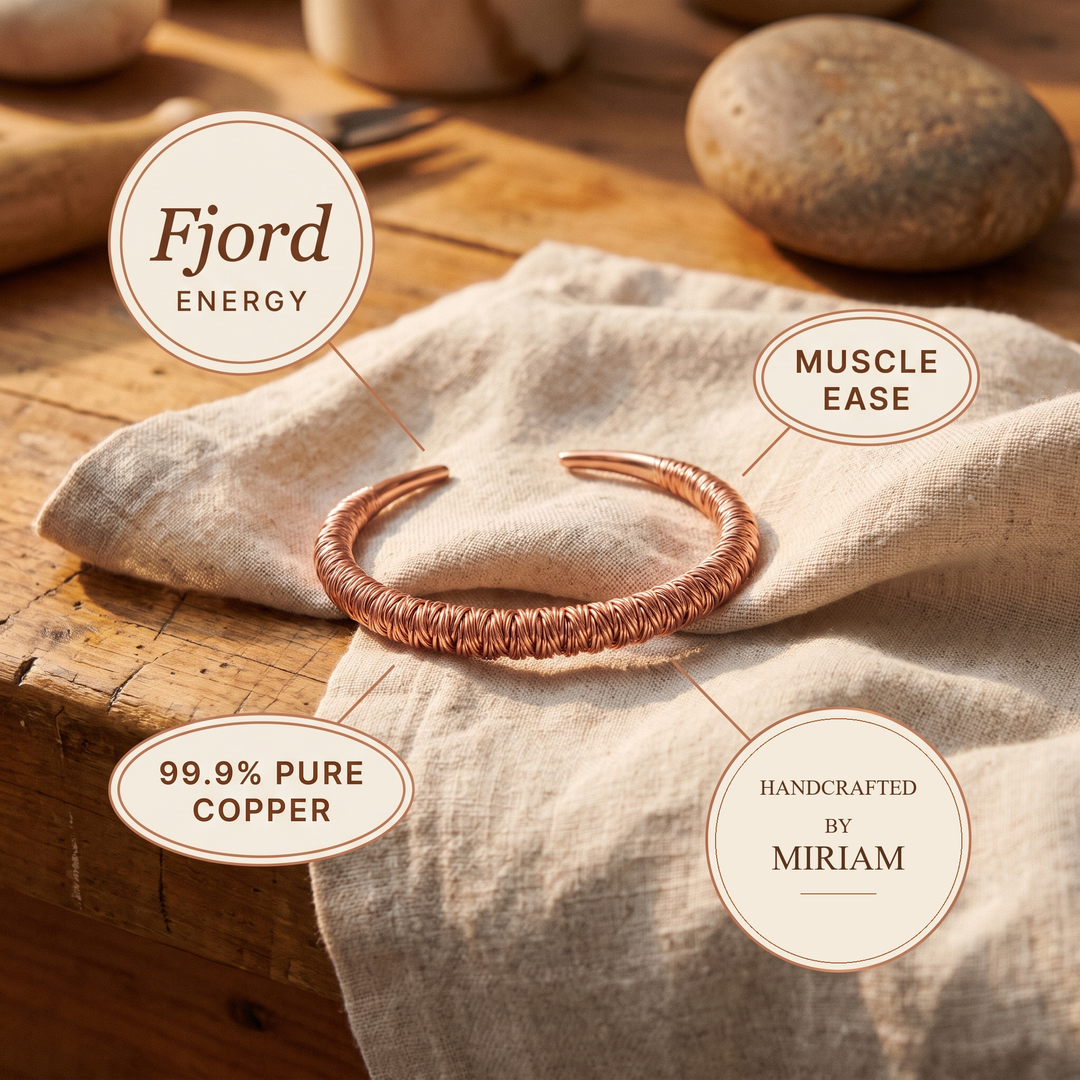 Miriam's Fjord Copper Cuff