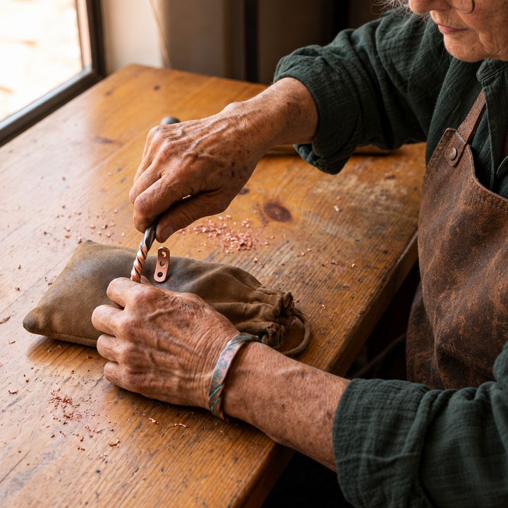 Miriam's Bough Copper Bracelet