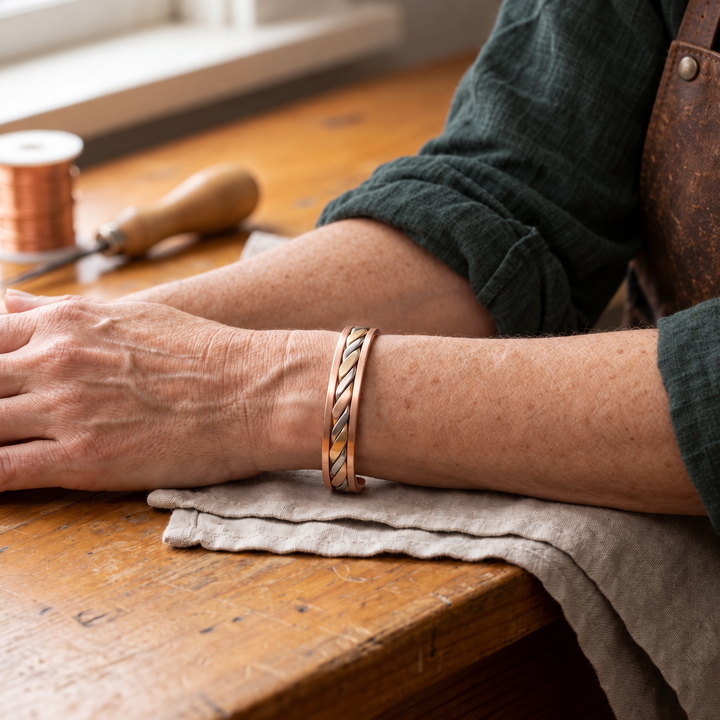Miriam's Bud Copper Bracelet
