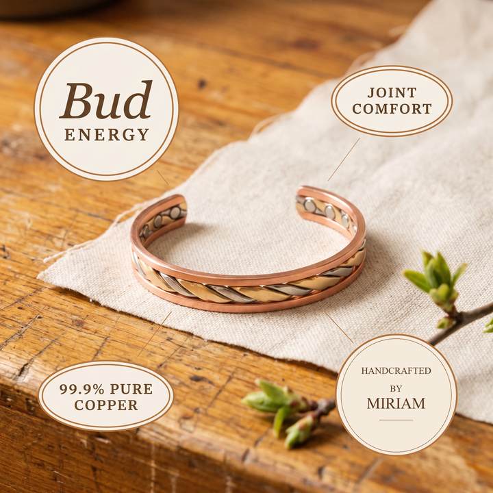 Miriam's Bud Copper Bracelet