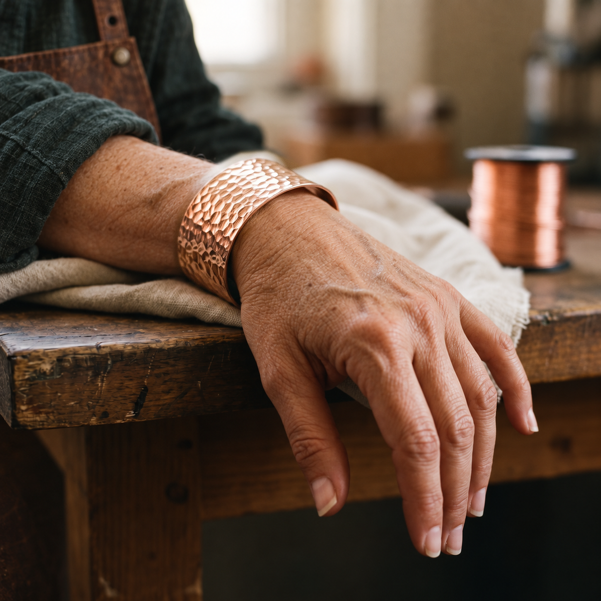 Miriam's Forge Copper Bracelet