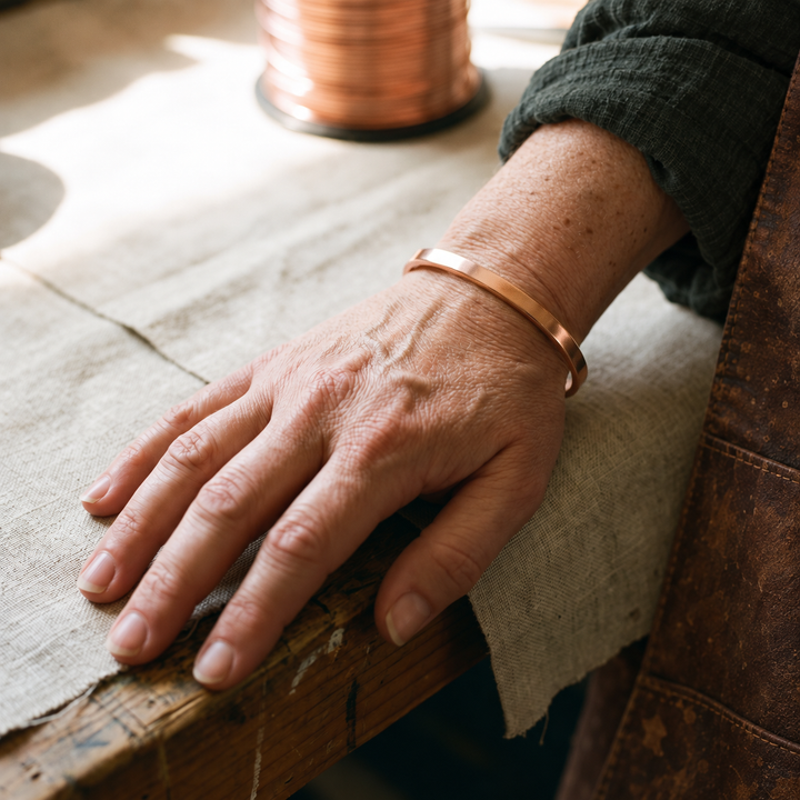 Miriam's River Copper Bracelet