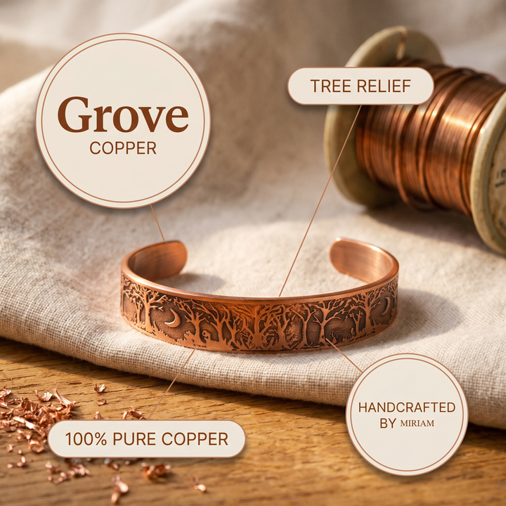 Miriam's Grove Copper Bracelet