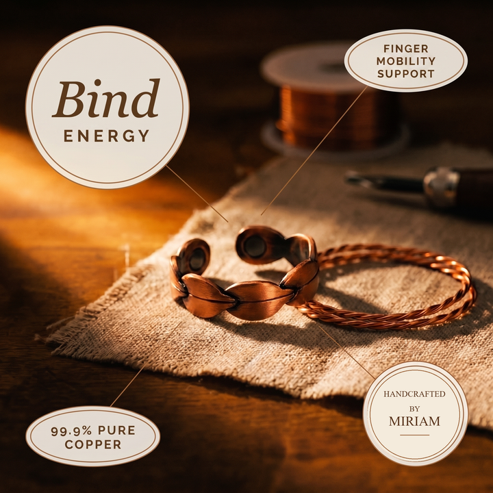 Miriam's Bind Copper Ring