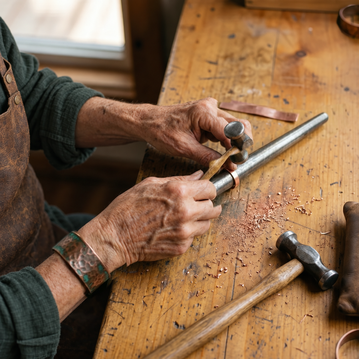 Miriam's Weld Copper Ring