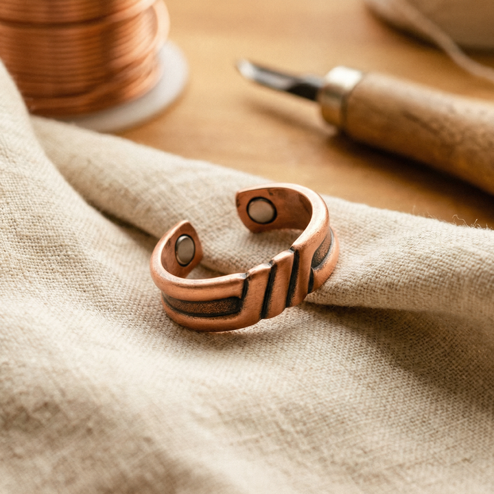 Miriam's Peat Copper Ring
