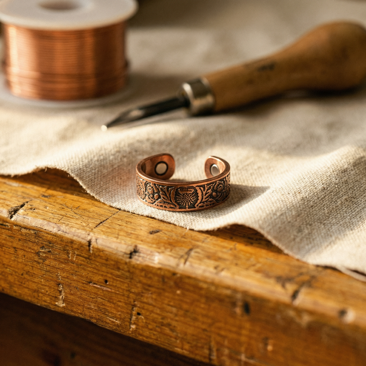 Miriam's Bole Copper Ring