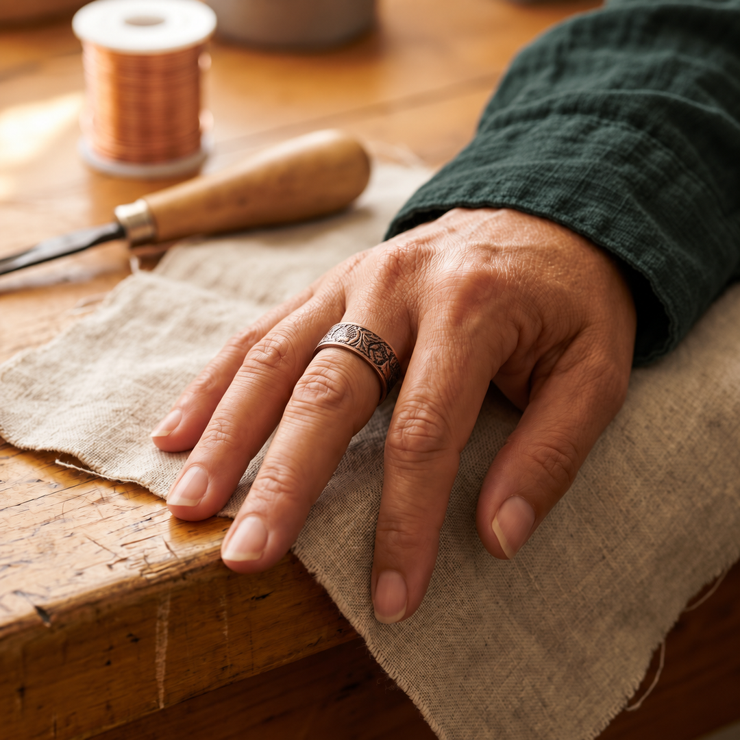 Miriam's Bole Copper Ring
