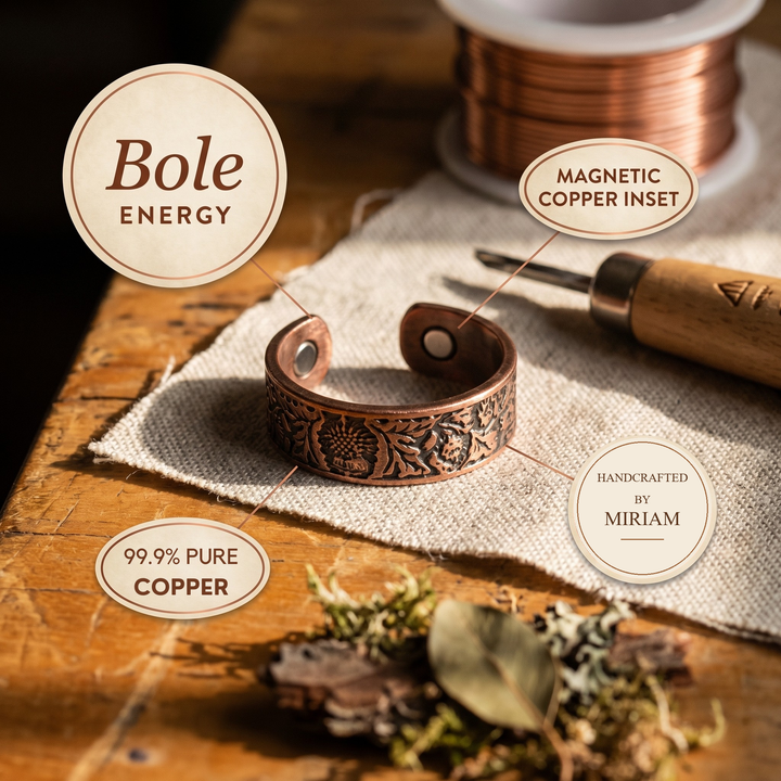 Miriam's Bole Copper Ring