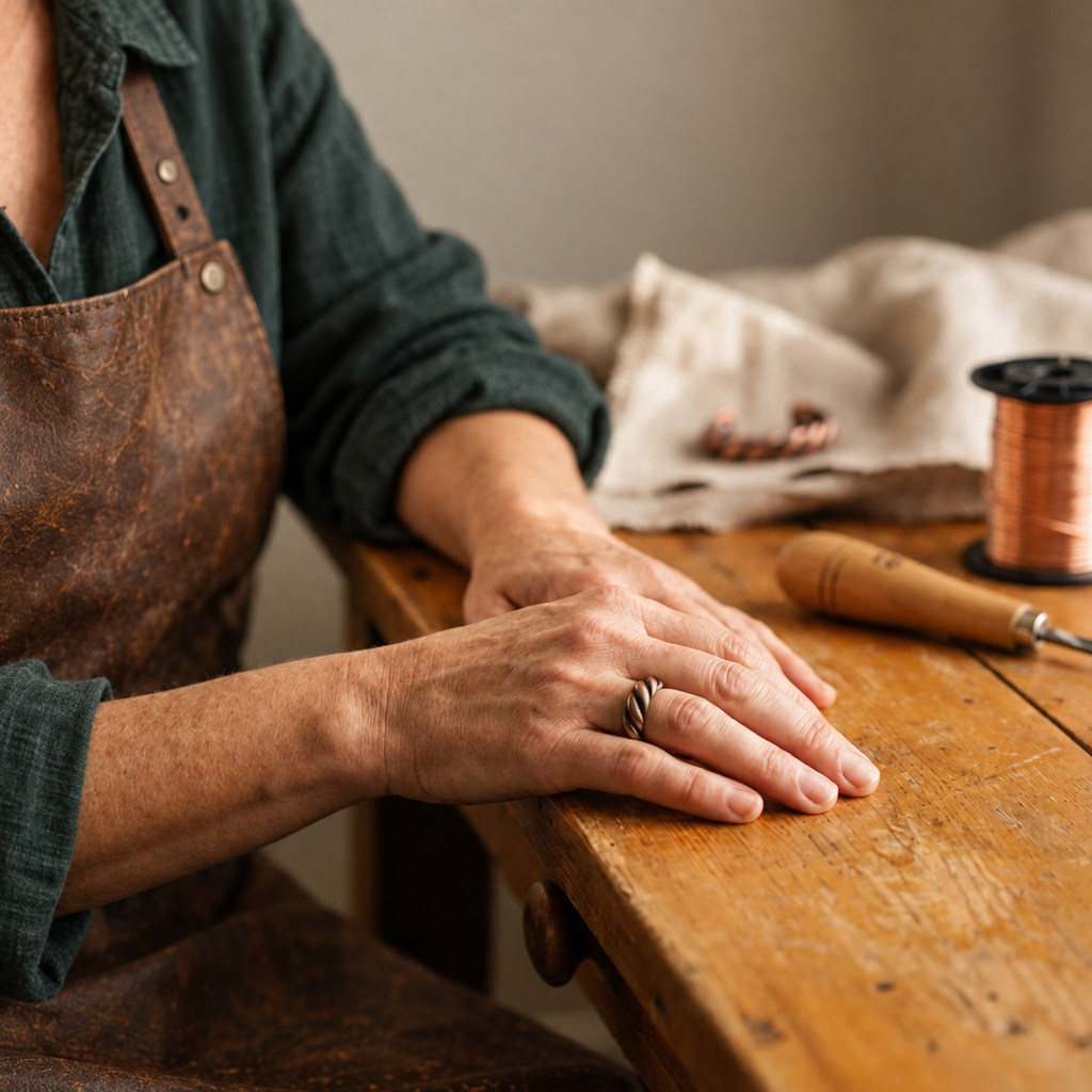 Miriam's Tine Copper Ring