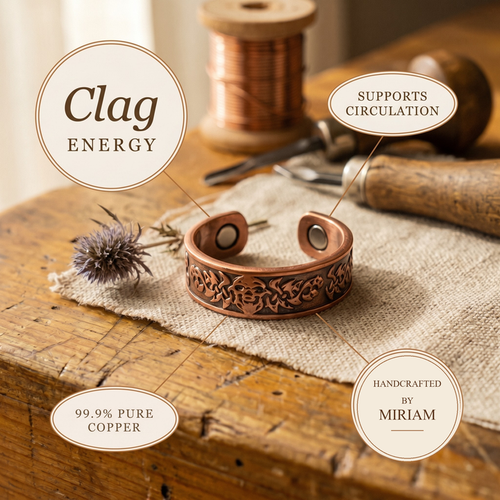 Miriam's Clag Copper Ring