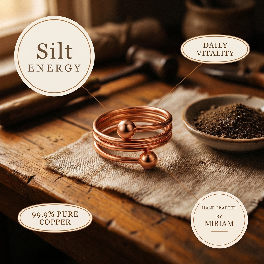 Miriam's Silt Copper Ring