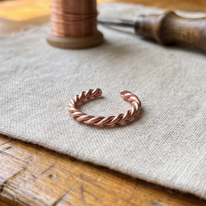 Miriam's Copper Tensor Ring