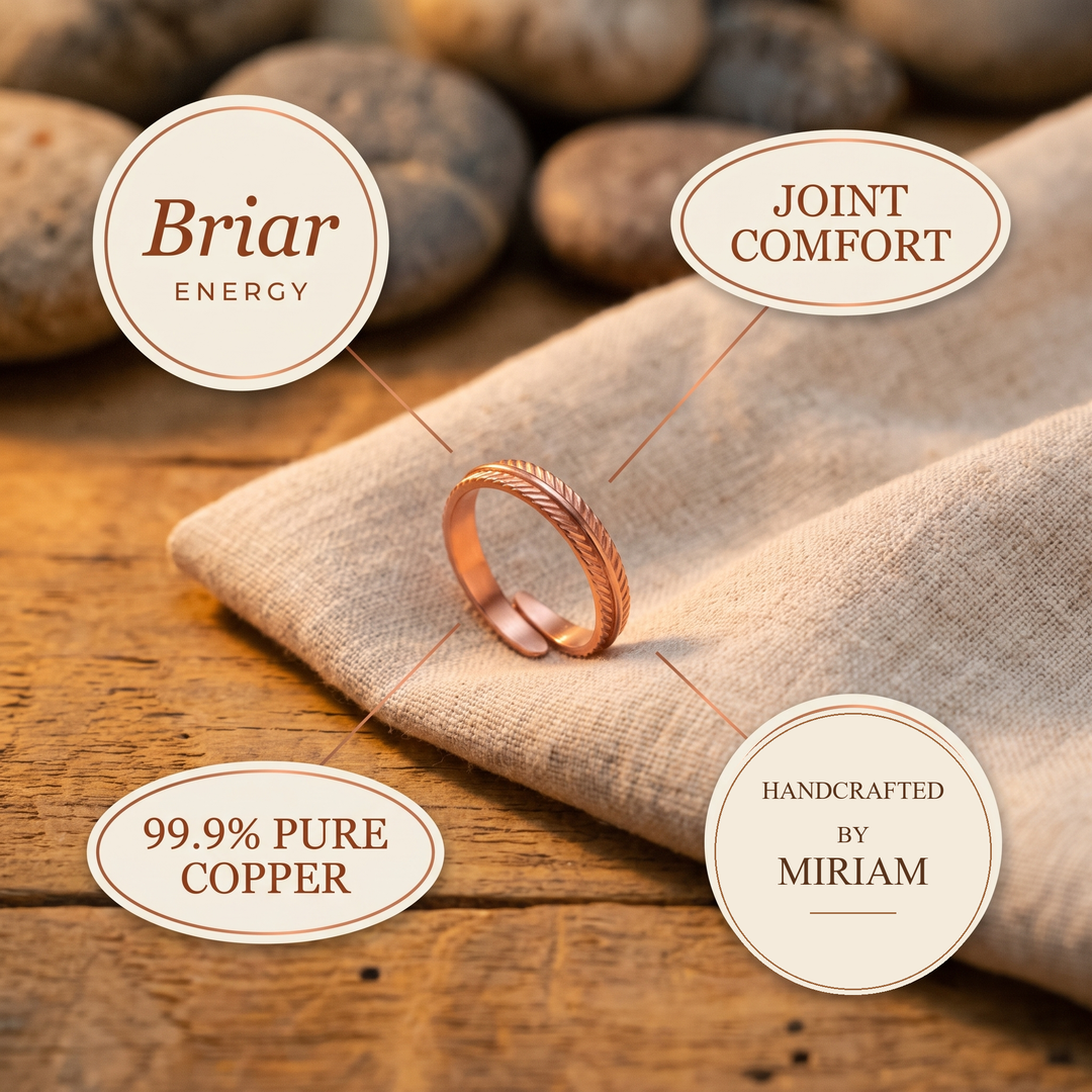 Miriam's Root Copper Ring