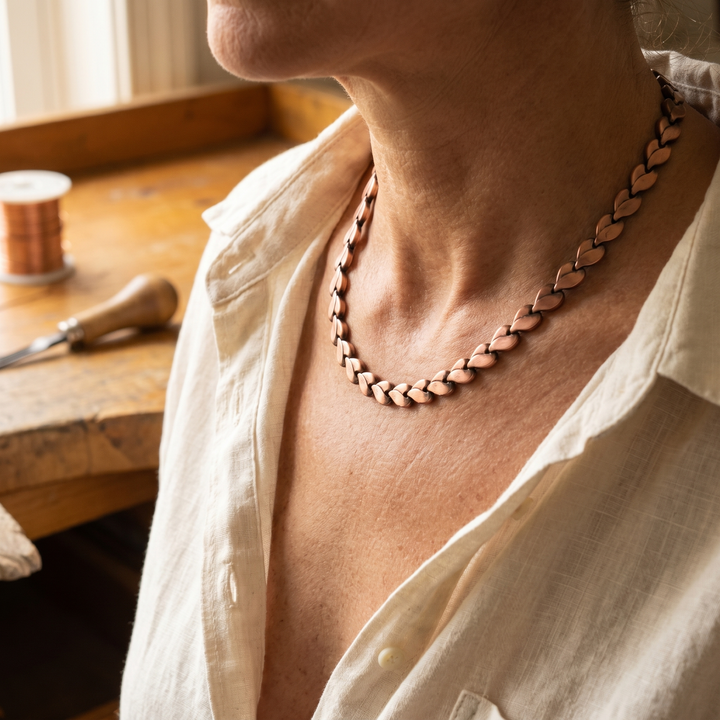 Miriam's Briar Copper Necklace
