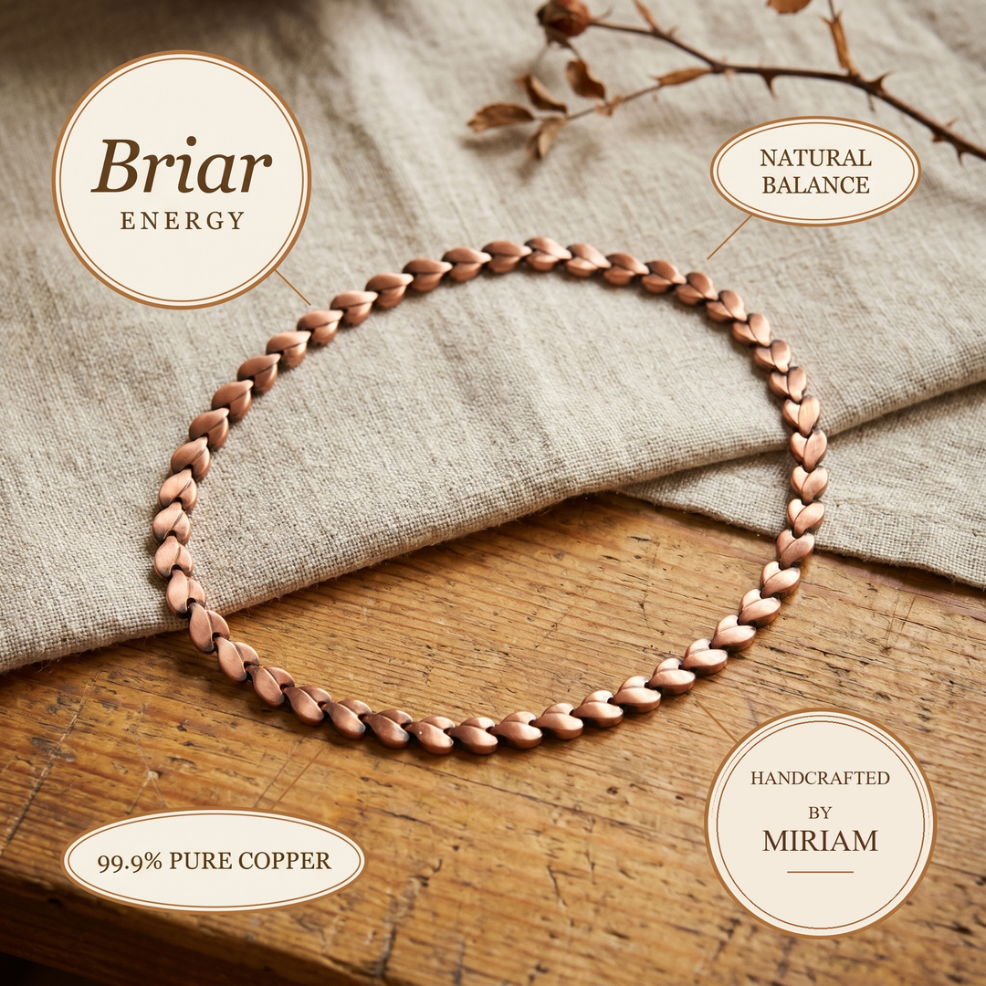 Miriam's Briar Copper Necklace