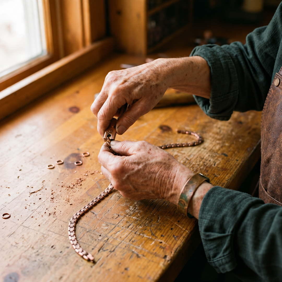 Miriam's Haze Copper Necklace