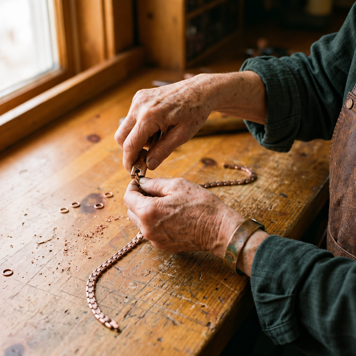 Miriam's Haze Copper Necklace