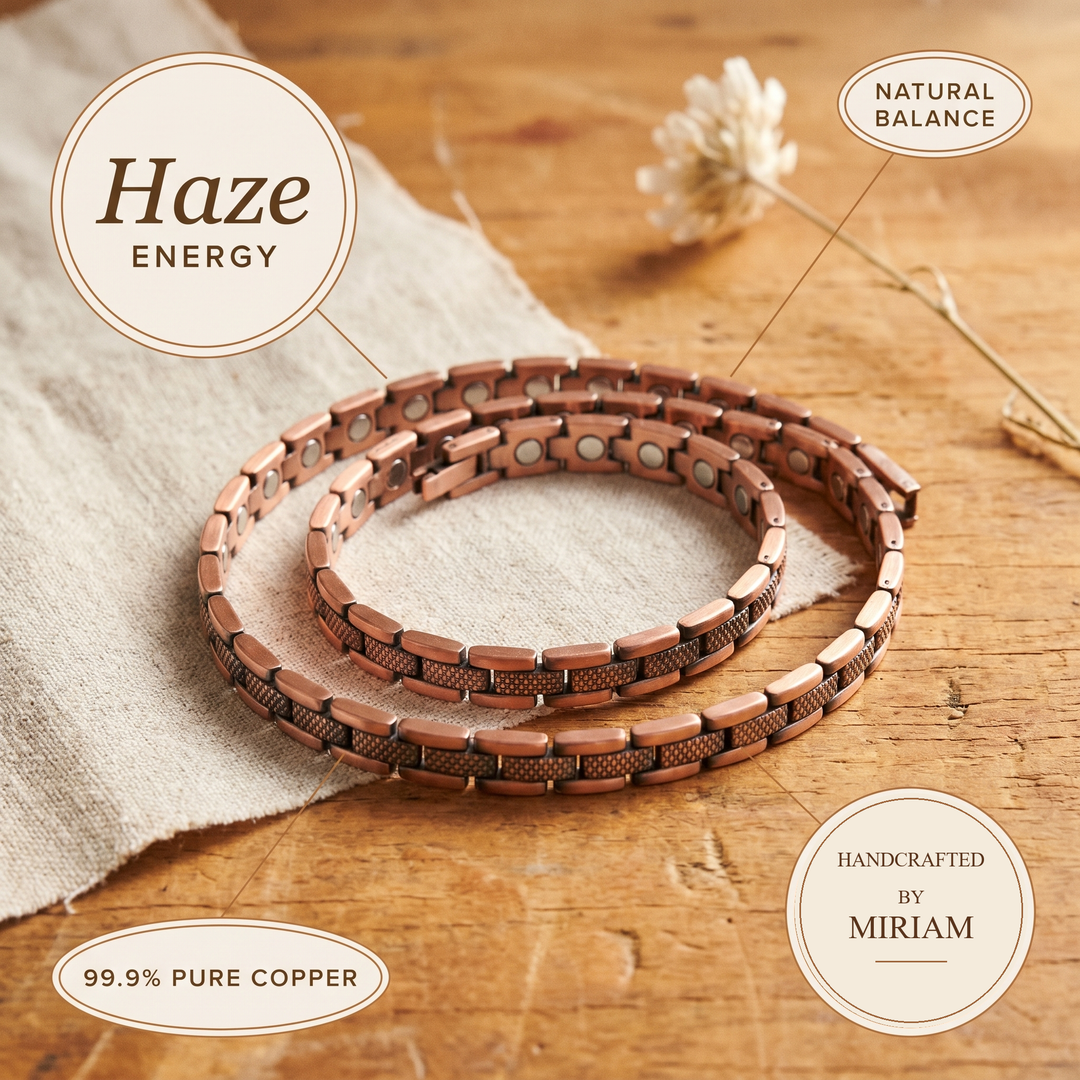 Miriam's Haze Copper Necklace