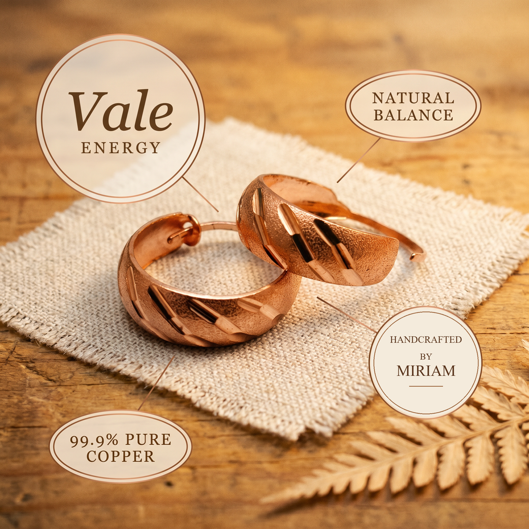 Miriam's Vale Copper Earrings