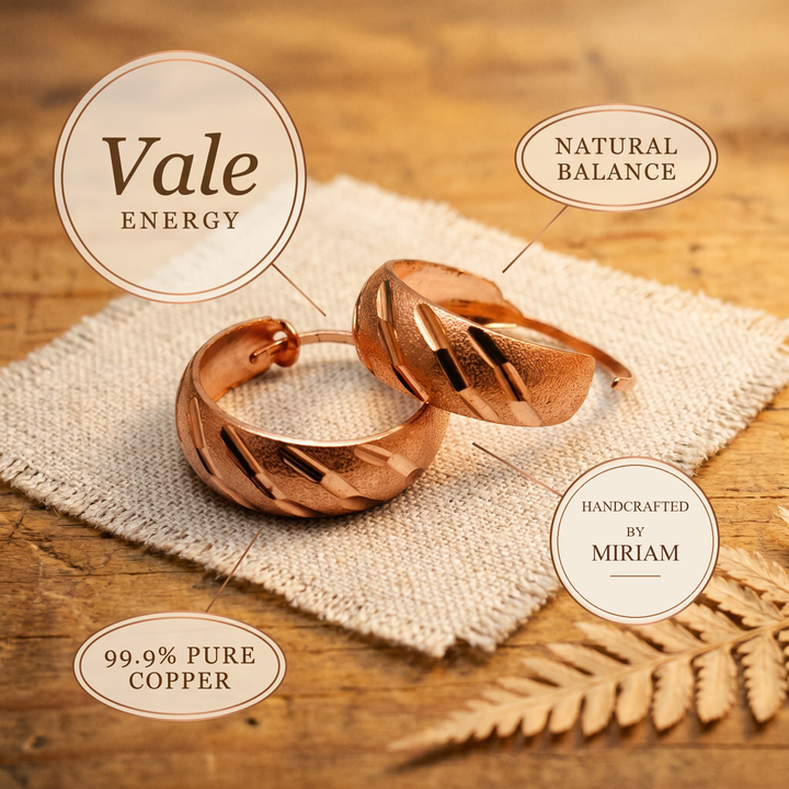 Miriam's Vale Copper Earrings