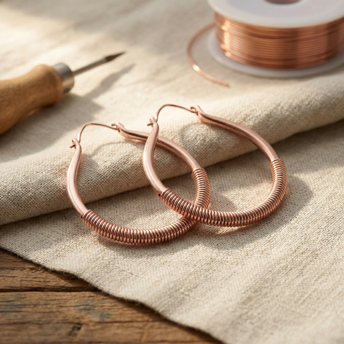 Miriam's Creek Copper Earrings