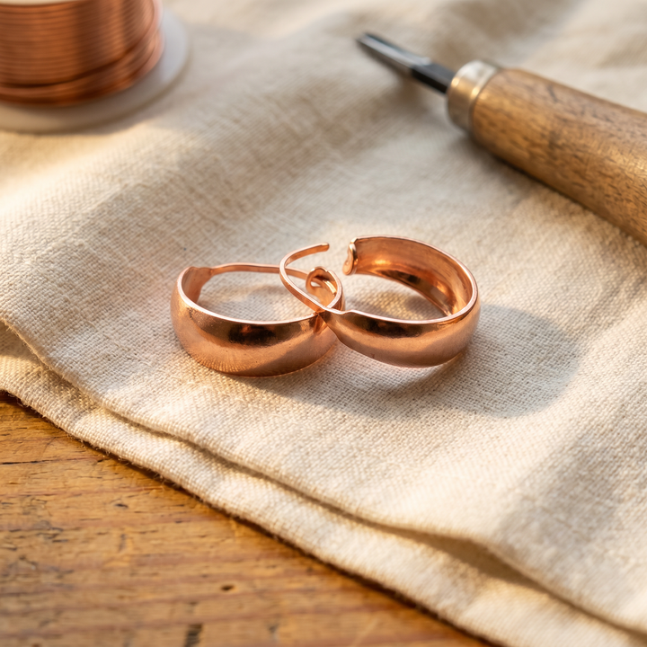 Miriam's Dell Copper Earrings