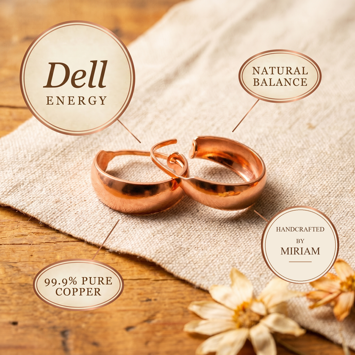 Miriam's Dell Copper Earrings