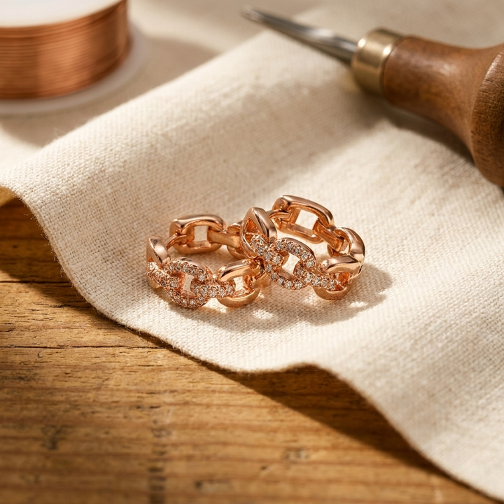 Miriam's Tor Copper Earrings