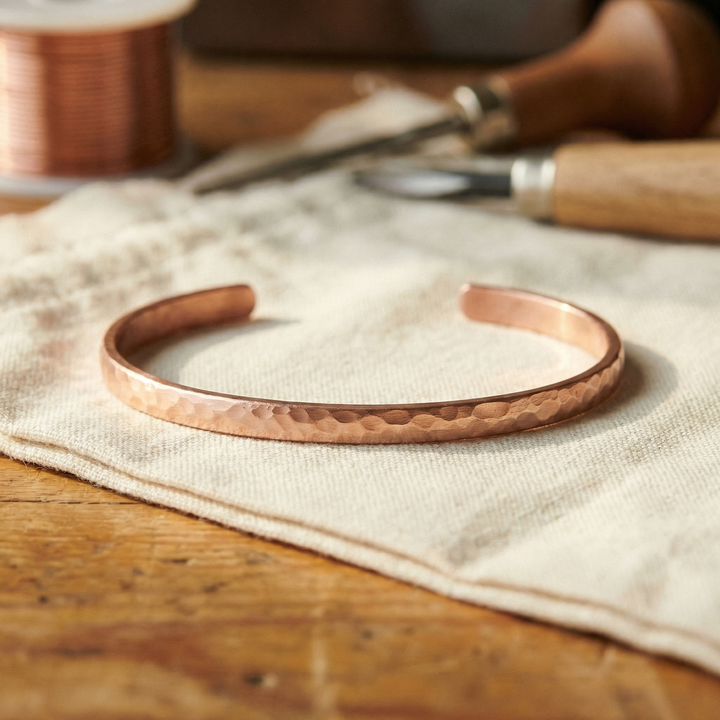 Miriam's Sand Copper Anklet