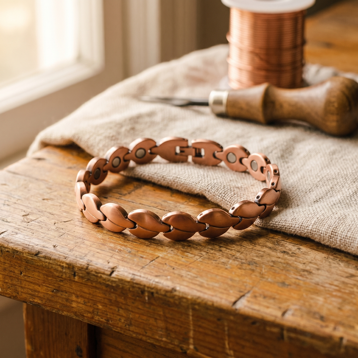 Miriam's Marsh Copper Anklet