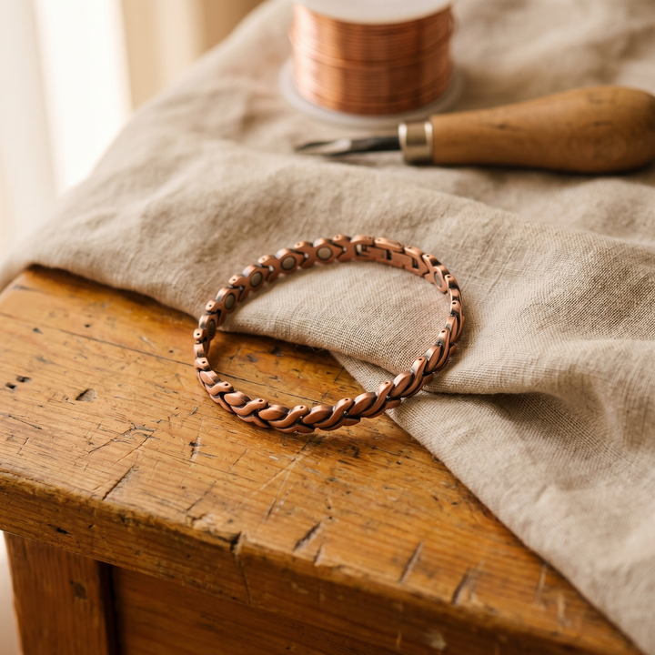 Miriam's Dune Copper Anklet