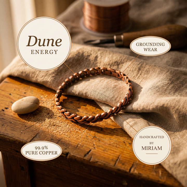 Miriam's Dune Copper Anklet