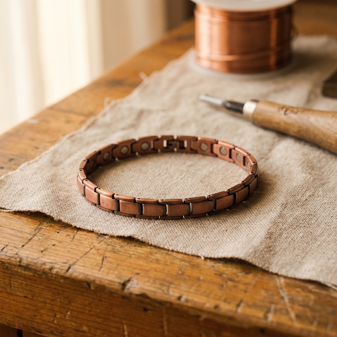 Miriam's Shore Copper Anklet