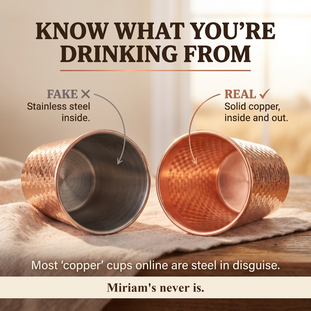 Miriam's Pure Copper Cup
