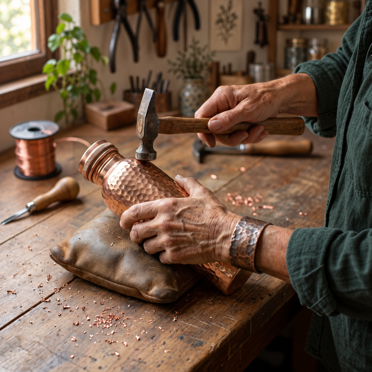 Miriam's Pure Copper Water Bottle