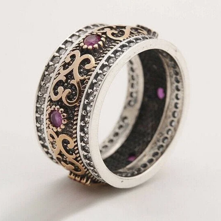 Heritage of Rome Silver & Gold Ring