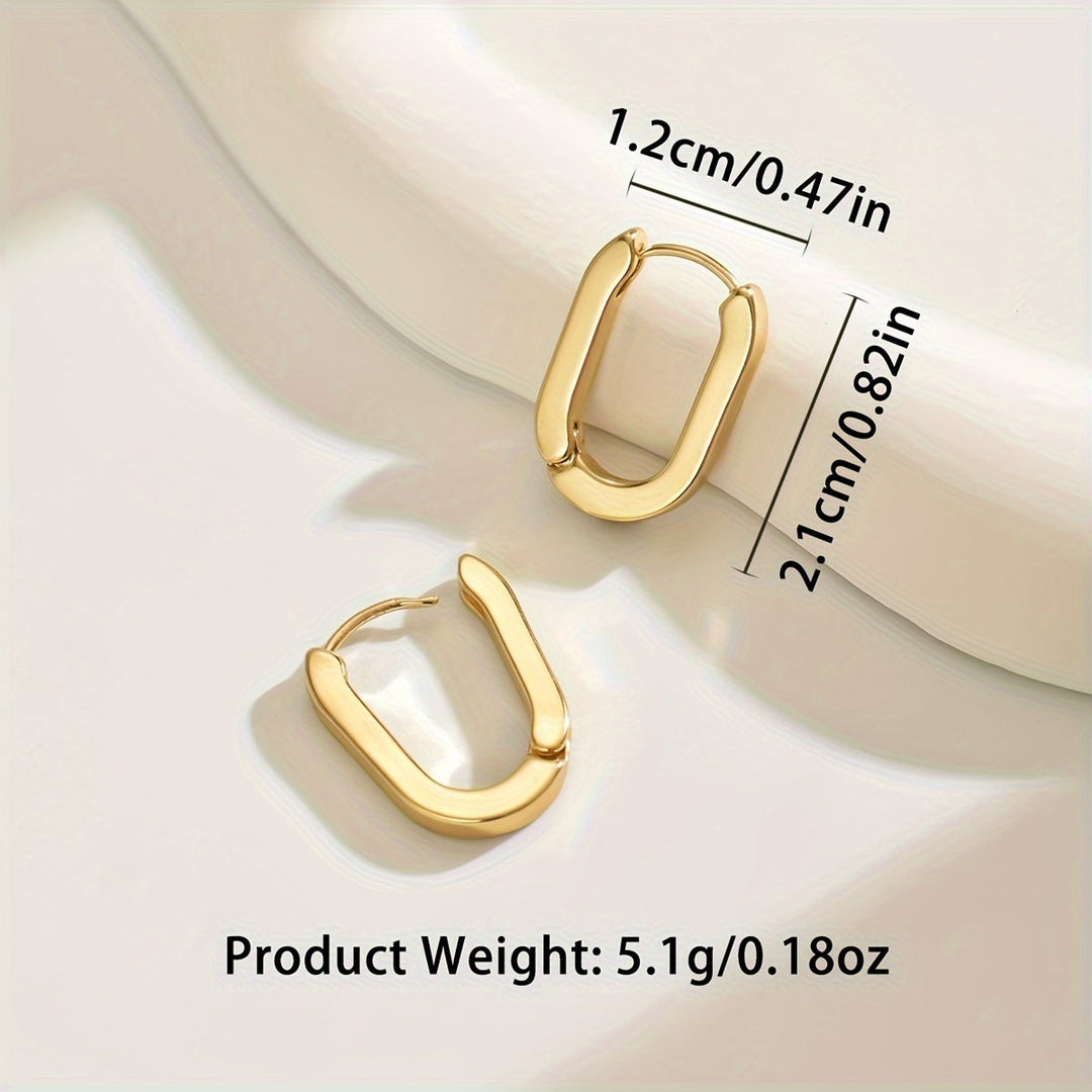 Elegant Geometric Hoops