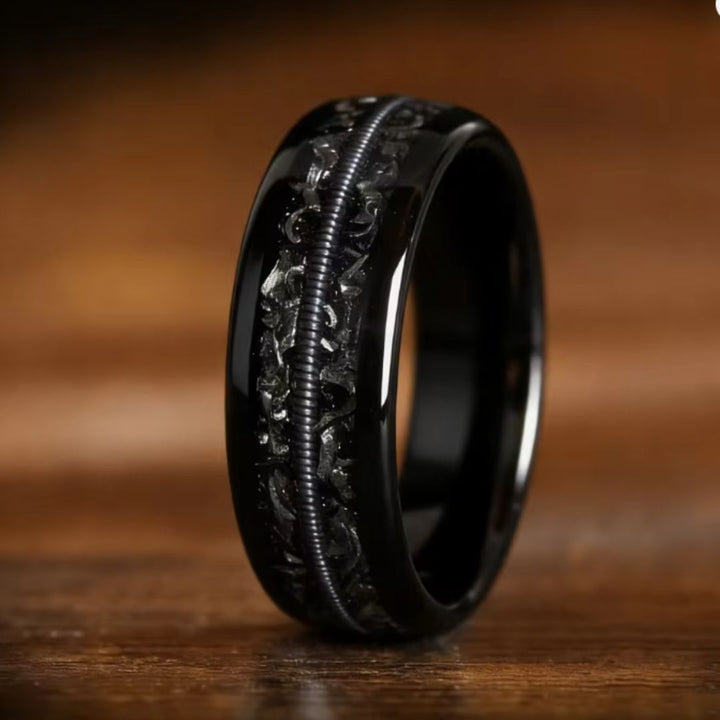 Midnight Celtic Heritage Ring