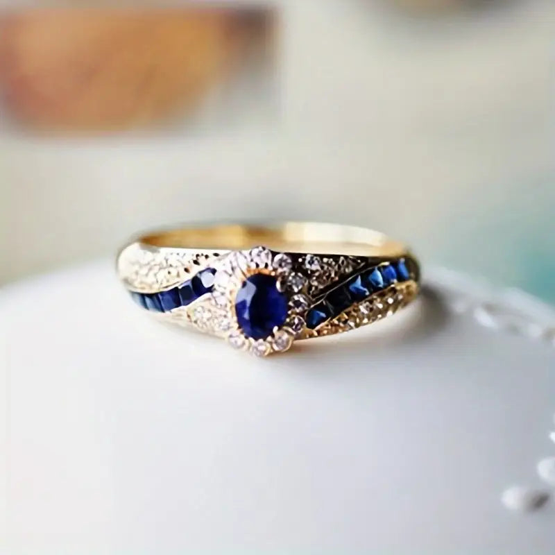 Avelise Moraziel | Blue Stone Ring