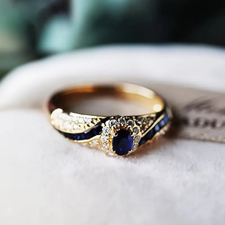 Avelise Moraziel | Blue Stone Ring