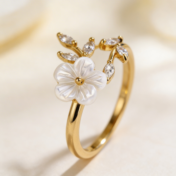 Flora | Adjustable Floral Ring