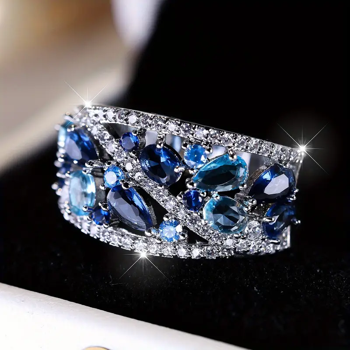 Beatrice | Vintage Blue Stone Ring