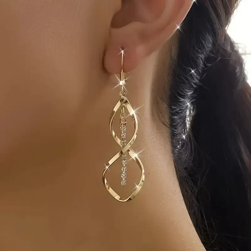 Dawn | Sunray Spiral Earrings