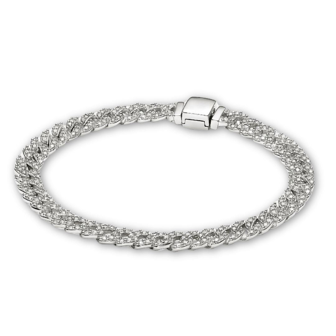 Holly | Wide Cuban Link Bracelet