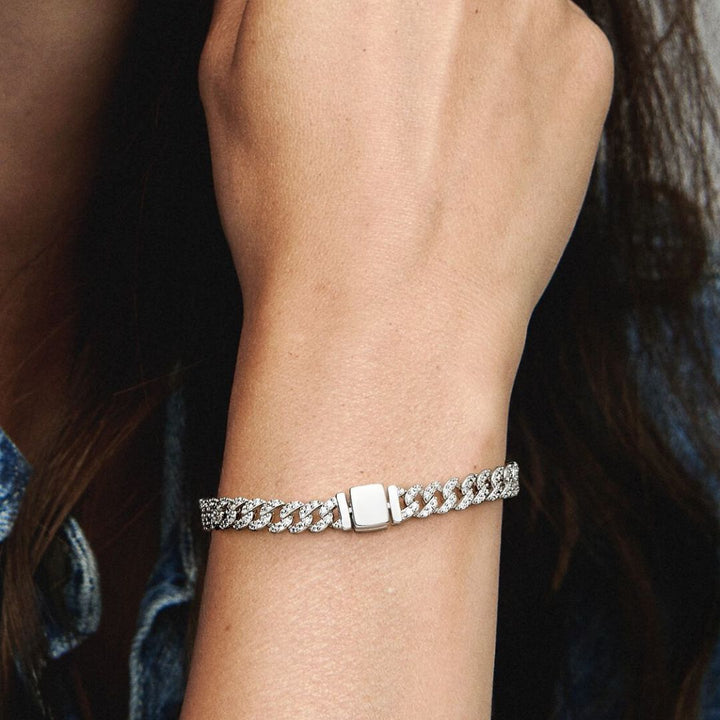 Holly | Wide Cuban Link Bracelet